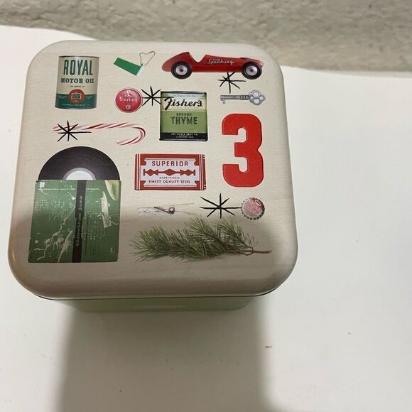 1 Fossil Collectible Presentation Genuine Display Gift Watch Tin Box - Picture 2 of 5